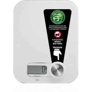 Just Kitchen 868 Smart Scale Balance &Eacute;lectronique Pour Aliments Sans Piles, Blanc - Neuf