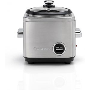 Ulteronixshop-Cuisinart Rice Cooker 400g | Riz et c&eacute;r&eacute;ales multicuiseur | Vapeur et maintien au chaud | Fil r&eacute;tractable | acier inoxydable sans BPA | Tasse &agrave; mesurer et cuill&egrave;re &agrave; riz | Livre de recettes inclus - Neuf