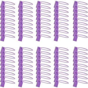 Checarzhn--No1-Lot De 100 Étiquettes Jetables En Plastique Antivol Pour Chaussures, Étiquettes D'expédition Pour Vêtements, Chaussures (Violet, 100 Pièces) - Neuf