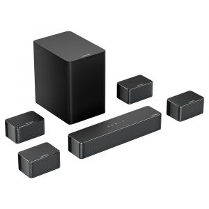 Ultimea Poseidon D70 Kit de haut-parleurs de caisson de basses pour barre de son 7.1 canaux, égaliseur 10 bandes - Neuf