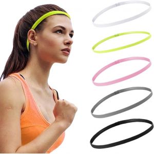 Subzonal-4pcs Bandeau Cheveux Homme, Élastique Cheveux Serre Tete Homme, Antidérapant Bandeau Sport Pour Yoga Football Jogging Femmes Hommes Bandeaux Cheveux Homme,Antidérapantes Bandeaux De Cheveux - Neuf