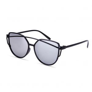 Unisexe Protection Uv Sport De Plein Air Pc Cadre Ac Lens Lunettes De Soleil (Lentille Blanche) - Neuf