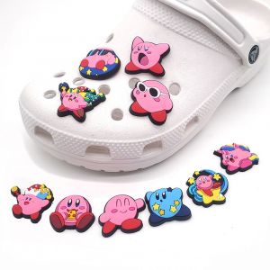 Lot De 10 Décorations 3d Pour Sabots (Kirby), Breloques Pour Chaussures, Jolies Chaussures - Neuf