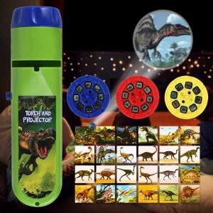 Lampe Torche Projecteur D'aventure De Dinosaures - Stimulez L'imagination Avec 24 Mod&egrave;les Pour Le Plaisir De Raconter Des Histoires Aux Enfants ! - Neuf