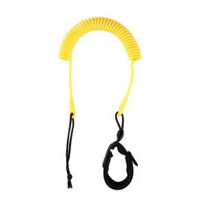 Leash De Rechange Pour Planche De Stand Up Paddle (Shortboard Et Longboard), Jaune - Neuf