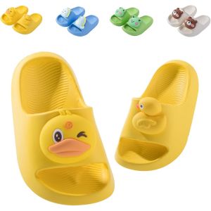 Kalanka-Pantoufles De Bain Enfants Chaussons Été Fille Garçon Tongs Claquette Chaussures Pour Piscine Et Plage Antidérapant Plates Sandales - Neuf