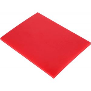 Tapis De Poin&ccedil;onnage En Cuir, Perforation Planche Estampage Artisanat Caoutchouc Sourdine Trou Coupe Bricolage Fabriqu&eacute; Main Plaque Poin&ccedil;onner D&eacute;couper Marteau Pad Maroquinerie Quilting Couture Rouge - Neuf