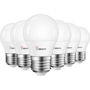 12v 24v Ampoule Led E27 5w Pour Camping-Car/Jardinage,Blanc Chaud 3000k 450lm,E27 Lampe De Garage,Ac/Dc E27 12v 24v Lampe Led,Pour Bateau Yacht,Syst&egrave;me Solaire,Garage Cabine,Set De 6 - Neuf