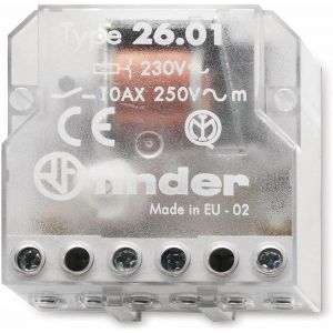 Ulteronixshop-260182300000PAS Automatique T&eacute;l&eacute;rupteur Bo&icirc;te 230 Vac 1 NO 10 A, Transparent - Neuf