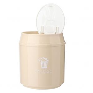 Hjlian Mini Poubelle De Bureau, Poubelle De Salle De Bain (Kaki) - Neuf