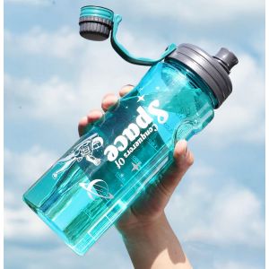 1,5 L Bouteille D'eau De Sport, De Vélo, Libre De Bpa, Étanche, Unisexe, Idéal Pour La Course - Neuf