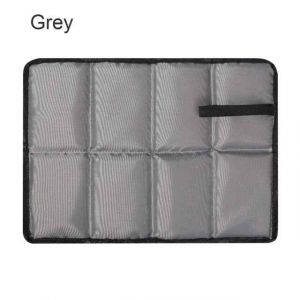 Coussin De Siège Pliant Portable Oxford Grill,Extérieur,Empêche La Saleté,Mousse,Coussin D'assise,Polymère De Camping,Randonnée,Petit Siège De Plage - Type Grey - Neuf