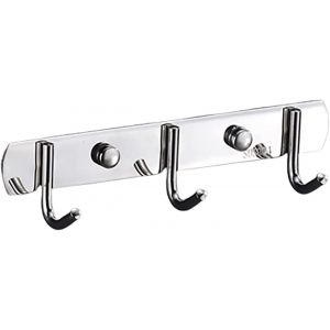 Porte Manteau Mural, Crochet Mural de Salle de Bains, Crochet de serviette, Accroche Serviette, Pat&egrave;res Porte Manteaux Design En Acier Inoxydable, Pat&egrave;res Salle Bains,Porte Torchon Cuisine 3 Crochets - Neuf