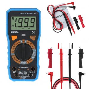 Multimetre numerique ANENG AN819A, tension CC/CA, courant, resistance (#5 bleu) - Neuf