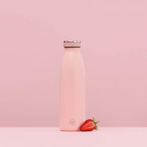 For Gh Bouteille D'eau Isotherme 500ml Punch À La Pêche | Gourde Métallique En Acier Inoxydable À Double Paroi |Gourde Inox Isotherme De Sport | Bouteille Isotherme Sans Bpa - Neuf