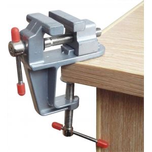 Mini Étau Réglable Avec Pince Pour Passe-Temps De Banc De Table,Pince De Table Banc De Travail Portable,Pinces De Bricolage Outil De Réparation De Table D'artisanat - Neuf