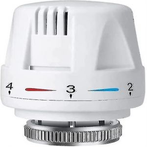 T&ecirc;te de robinet thermostatique de radiateur M30 x 1,5 pour syst&egrave;me de chauffage - Neuf