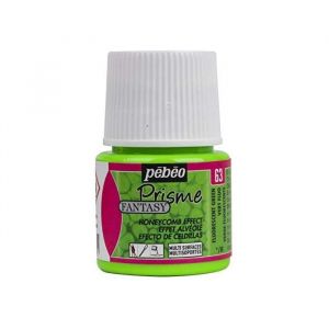 P&eacute;b&eacute;o Flacon 45ml Peinture Fantasy Prisme &Agrave; Effet Alv&eacute;ol&eacute; Vert Fluo - Neuf