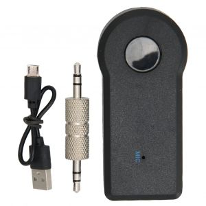 Recepteur de musique Bluetooth portable pour voiture, mini adaptateur audio sans fil 3,5 mm, auxiliaire pour telephone - Neuf