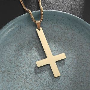 Collier Pendentif Tête De Jésus En Cristal De Glace Chrétien Vintage Pour Hommes Et Femmes Croix Catholique Amulette Bijoux - Neuf