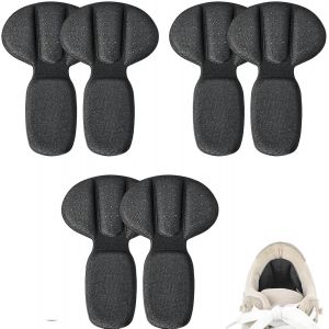 Kalanka-2 In 1 Pad De Talon Arri&egrave;re,3 Paires Semelles Int&eacute;rieures Rembourr&eacute;es,Prot&egrave;ge Talons Chaussure,Chaussures Trop Grandes,Garnitures R&eacute;utilisables Pour Femmes Et Hommes,Pour Emp&ecirc;cher Le Talon Gl - Neuf