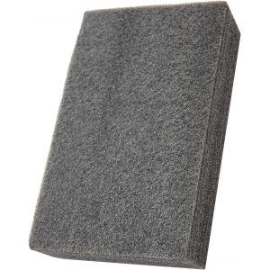 Yemaesre-Feuilles De Mousse Auto-Adhésives À Cellules Fermées, Tapis De Feutrage À L'aiguille En Mousse Noir Grand Rectangle Pour Bricolage Manuel(250 * 150 * 52mm) - Neuf