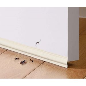 Boudin de porte et de fenêtre 6 m pour joint de porte et de fenêtre, bande d'étanchéité autocollante en mousse pour porte, isolation acoustique, coupe-vent, étanche à la poussière - Neuf