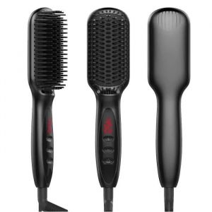 Brosse Lissante Chauffante - KotiCidsin - 12 Réglages Température - Technologie Ionique - Anti-Brûlure - Neuf