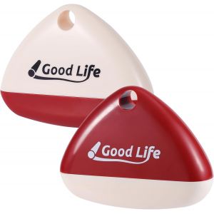 MEVRONISSHOP-2pcs Rouleaux Anti-Peluches Lavables et R&eacute;utilisables, Petits et Portables Rouleau Anti-Peluches Good Life Washable Lint Roller pour V&ecirc;tements Poils d'animaux Si&egrave;ges de Voiture Oreillers - Neuf