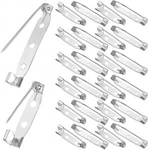 100 Pcs Broche Broches Dos Fermoir Broche Épingles De Sûreté Broche Épingles Pour L'artisanat - Neuf