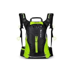 Sac &Agrave; Dos D'ext&eacute;rieur Avec Bandes R&eacute;fl&eacute;chissantes Pour La Randonn&eacute;e Et Le V&eacute;lo, Sac De Voyage L&eacute;ger Et Confortable - Neuf