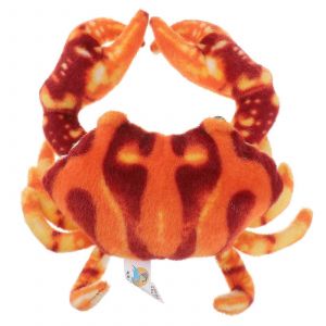 Cadeaux oc&eacute;aniques, cadeaux de f&ecirc;te sur la mer, oreiller en peluche pour enfants, d&eacute;coration de crabe, jouets animaux de l'oc&eacute;an, coussin en crabe - Neuf