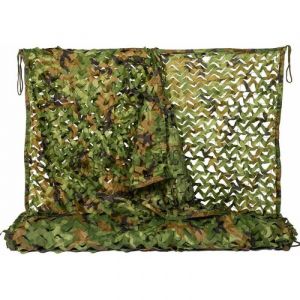 Filet De Camouflage Militaire 3x6 M Voile D'ombrage Pour Chasse, Jardin, Décoration, Parasol - Neuf