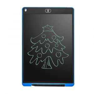 Tablette d'&eacute;criture Lcd 8,5 pouces, planche &agrave; gribouiller, tapis &agrave; dessin, jouets d'apprentissage pour enfants, cadeaux bleu - Neuf