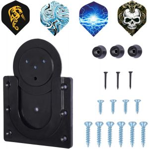 Accessoires De Cible De Fléchettes,Support De Cible De Fléchettes,Ensemble De Suspension De Cible De Fléchettes,Cible De Fléchettes Suspendue,Livré Avec 4 Autocollants Pour Fléchettes - Neuf