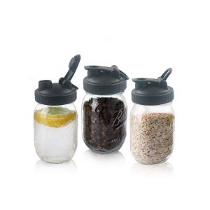 Couvercles Pour Bocaux Mason Avec Joint Pour Bocaux &Agrave; Ouverture Standard - Lot De 2 - Neuf