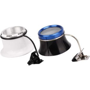Kal-2 Pcs 5x 10x Montre Loupe, Réparation Loupe Outil, Bijoux Loupe, Loupe Montre, Pour Le Traitement Mécanique, La Réparation Électronique, La Réparation Des Montres, L¿Évaluation Des Bijoux - Neuf