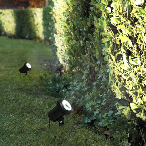 Hjlian Lot De 3 Spots Solaires Led Pour Jardin, Lampe Decorative Amphibie Etanche (Blanc Pur) - Neuf