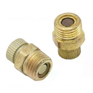2Pcs Compresseur d'air en laiton Vis de vidange Compresseur d'air Valve de vidange Kit de remplacement convient aux compresseurs &agrave; vis Outils Accessoires - Neuf