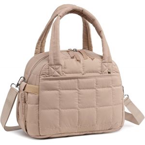 Bo&icirc;te &Agrave; D&eacute;jeuner Isol&eacute;e Pour Femmes Sac &Agrave; D&eacute;jeuner R&eacute;utilisable En Velours C&ocirc;tel&eacute; Sacs &Agrave; Main Anti-Fuite Glaci&egrave;re Thermique Sac &Agrave; D&eacute;jeuner Grande Capacit&eacute; (Marron - (Mise &Agrave; Niveau)) - Neuf