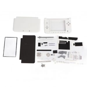 Kit De Remplacement Complet Pour Coque De Protection Pour 3ds Xl (Blanc) - Neuf