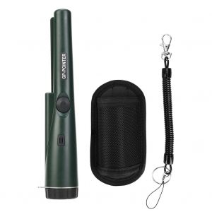 Detecteur de metaux haute sensibilite equipe d'une fonction d'indication de basse tension (vert militaire) - Neuf