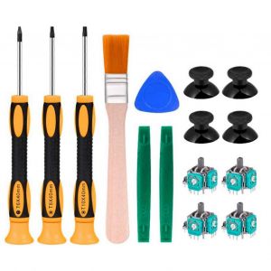 15pcs 3d Analogique Joystick Remplacer Kit Kit De Démontage De Contrôleur De Jeu Professionnel Pour Contrôleur De Jeu - Neuf