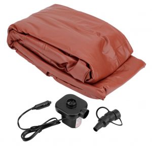 Matelas Gonflable Pour Suv 185 X 110 Cm, Pour Voyage, Camping-Car, Siege Arriere (Cafe Clair) - Neuf