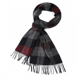 &Eacute;charpe Laine Carreaux Intemporels - Neuf