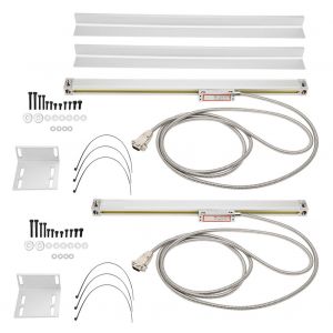 1 jeu de regles lineaires 2AE/3AE en alliage d'aluminium pour affichage numerique JCS900-2AE/JCS900-3AE 0-400 mm 0-550 mm - Neuf