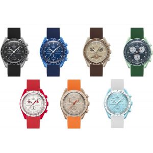 Kal-Bracelet De Montre Pour Swatch X Omega Moonswatch - Doux, Confortable Et Durable - Lib&eacute;ration Rapide Et Aucun Outil N&eacute;cessaire - Neuf