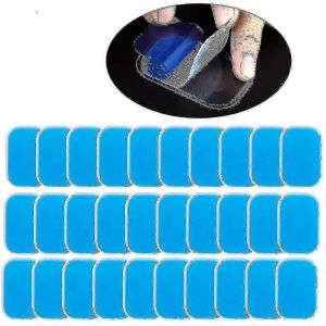 Paquet De 60 Coussinets De Gel Ems Pour Entraîneur Abdominal - Feuilles De Gel De Remplacement Pour L'entraînement D'abdominaux Par Stimulation Musculaire Électrique (Ems) - Neuf