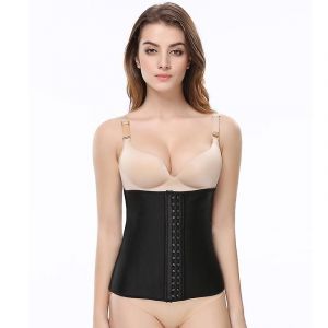 Corset En Latex Trois Couches 9 Os Corps Court Ventre Body Shaper Latex Body Shaper Corset De Ceinture Sport Ru - Neuf