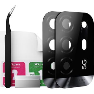 Kal-2 Packs Lentille Caméra Pour Oppo A94 5g Vitre Appareil Photo Objectif Arrière Avec Kit De Réparation - Neuf